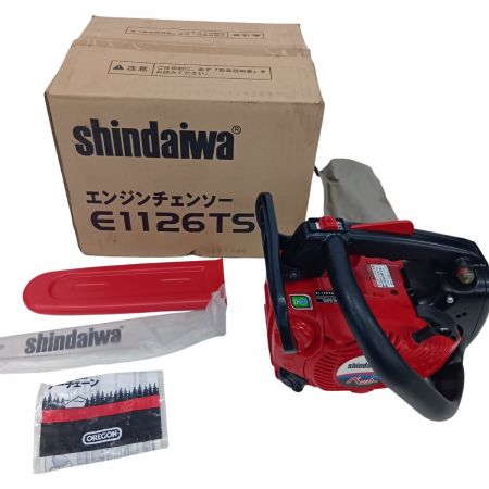 shindaiwa 新ダイワ E1126TS 工具 切断工具 チェーンソー 新ダイワ 未使用品(S) 付属品完備 不明