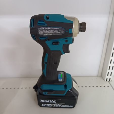 MAKITA マキタ TD172DRGX ブルー 工具 締め付け工具 インパクトドライバ　程度A 付属品完備 コードレス式 18v 138077 キズ・ヨゴレ有