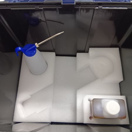 日東工器 CLO-2725 ブルー 工具 工具関連用品 アトラエース 程度B 付属品完備 コードレス式 使用感有