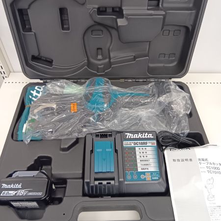 MAKITA マキタ TC101DRG ブルー ケーブルカッター 未使用品(S) 付属品完備 コードレス式 18v 6.0Ah 美品 開封未使用品