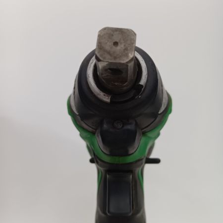 HITACHI 日立 WR 18DBDL グリーン 工具 締め付け工具 インパクトレンチ 程度B 充電器・充電池2個付 コードレス式 18v 6.0Ah 不明 キズ・ヨゴレ有