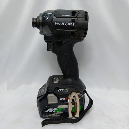 HiKOKI ハイコーキ WH36DC ブラック 充電器・充電池2個・ケース付 コードレス式 36v J1104321 キズ・ヨゴレ有 WH36DC ブラック