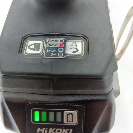 HiKOKI ハイコーキ WH36DC ブラック 充電器・充電池2個・ケース付 コードレス式 36v J1104321 キズ・ヨゴレ有 WH36DC ブラック