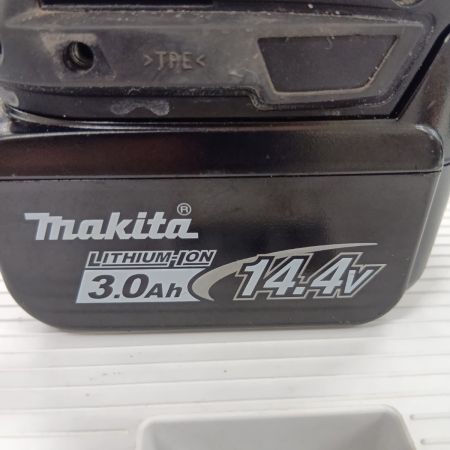 MAKITA マキタ TD138DRFXB ブラック 工具 締め付け工具 インパクトドライバ 程度B 充電器・充電池2個・ケース付 コードレス式 14.4v 3.0Ah 不明 使用感有