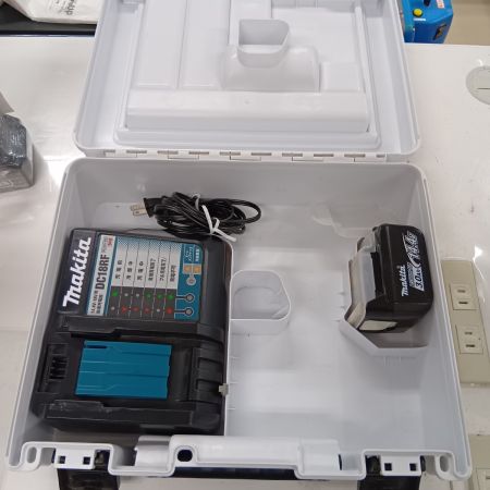 MAKITA マキタ TD138DRFXB ブラック 工具 締め付け工具 インパクトドライバ 程度B 充電器・充電池2個・ケース付 コードレス式 14.4v 3.0Ah 不明 使用感有