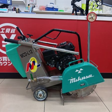 mikasa MCD-L12 グリーン 【店頭引取のみ】工具関連用品 コンクリートカッター 程度B 本体のみ
