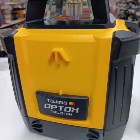 TAJIMA タジマ TRL-315H イエロー レーザー機器 ローティングレーザー TAJIMA TRL-315H イエロー ジャンク品(D) レシーバー,ケース コードレス式 911-16056 キズ・ヨゴレ有