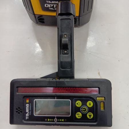 TAJIMA タジマ TRL-315H イエロー レーザー機器 ローティングレーザー TAJIMA TRL-315H イエロー ジャンク品(D) レシーバー,ケース コードレス式 911-16056 キズ・ヨゴレ有