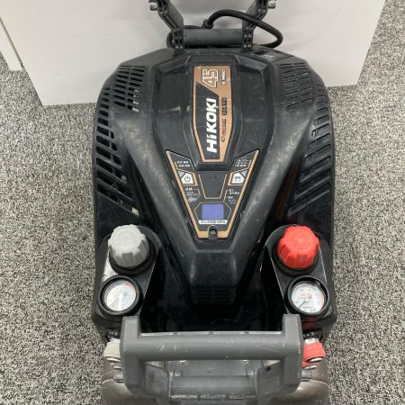 HiKOKI ハイコーキ 高圧エアコンプレッサー EC1445H3 ブラック 高圧2口/常圧2口 12L 充填時間:7分45秒