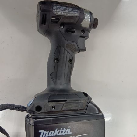 MAKITA マキタ TD173D ブラック 工具 締め付け工具 インパクトドライバ  程度B 充電器・充電池2個・ケース付 コードレス式 18v