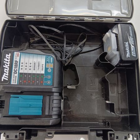 MAKITA マキタ TD173D ブラック 工具 締め付け工具 インパクトドライバ  程度B 充電器・充電池2個・ケース付 コードレス式 18v