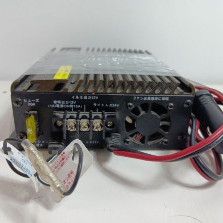 ALINCO アルインコ DCDCコンバータ DT-920 ブラック 程度C 本体のみ コード式 24v 000672 キズ・ヨゴレ有