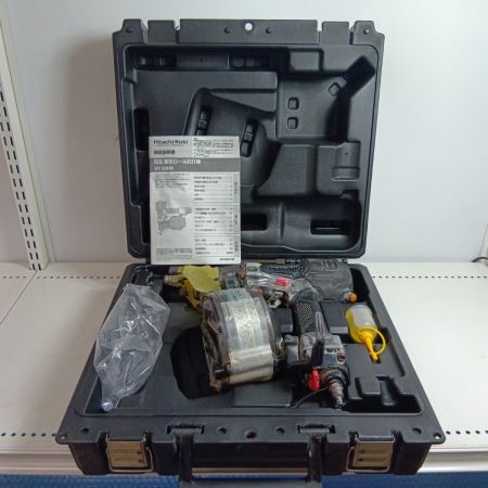 HITACHI 日立 ロール釘打機 NV50HR ブラック 程度C 高圧 50mm キズ・ハガレ有 本体割れあり