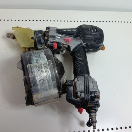 HITACHI 日立 ロール釘打機 NV50HR ブラック 程度C 高圧 50mm キズ・ハガレ有 本体割れあり