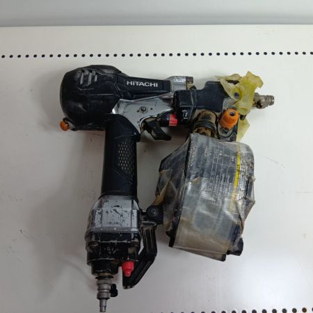 HITACHI 日立 ロール釘打機 NV50HR ブラック 程度C 高圧 50mm キズ・ハガレ有 本体割れあり