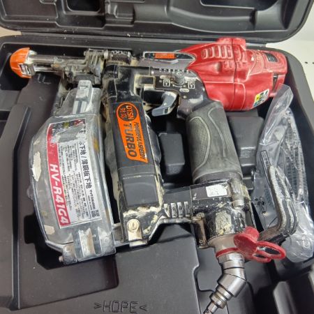 MAX マックス ねじ打ち機 HV-R41G4 ブラック 程度C 高圧 100mm キズ・ハガレ有