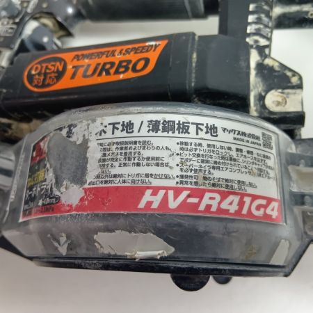 MAX マックス ねじ打ち機 HV-R41G4 ブラック 程度C 高圧 100mm キズ・ハガレ有