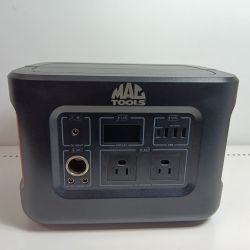 MAC TOOLS マック ポータブル電源 LPBL172801 ブラック 程度B アダプター コードレス式 不明 Bランク