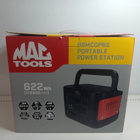 MAC TOOLS マック ポータブル電源 LPBL172801 ブラック 程度B アダプター コードレス式 不明