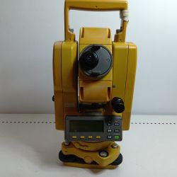 TOPCON パルストータルステーション GPT-1004 カーキ ジャンク品(D) 本体のみ RR0899 現状販売 Dランク
