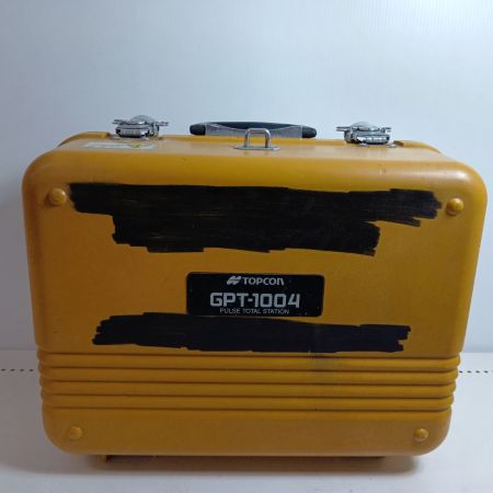 TOPCON パルストータルステーション GPT-1004 カーキ ジャンク品(D) 本体のみ RR0899 現状販売