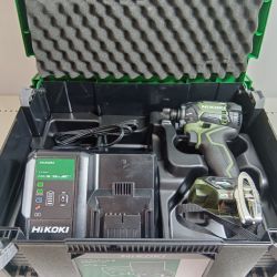 HiKOKI ハイコーキ インパクトドライバ WH36DC グリーン 未使用品(S) 充電器・ケース付 コードレス式 36v J5217904 Sランク