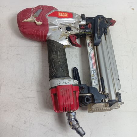 MAX マックス 工具 ハンドツール ネイラ  TA-255SF1(D) レッド  程度C 本体のみ 常圧 55mm キズ・ヨゴレ有