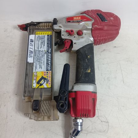 MAX マックス 工具 ハンドツール ネイラ  TA-255SF1(D) レッド  程度C 本体のみ 常圧 55mm キズ・ヨゴレ有