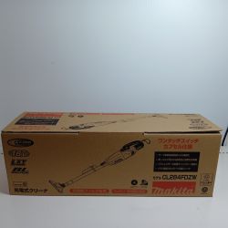 MAKITA マキタ 充電式クリーナー CL284FDZW ホワイト 未使用品(S) 本体のみ コードレス式 18v 144756K Sランク