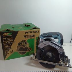 HiKOKI ハイコーキ 丸のこ C3606DB アイスグレー 程度B 本体のみ コードレス式 165mm 36v JD402435 キズ・ヨゴレ有 Bランク
