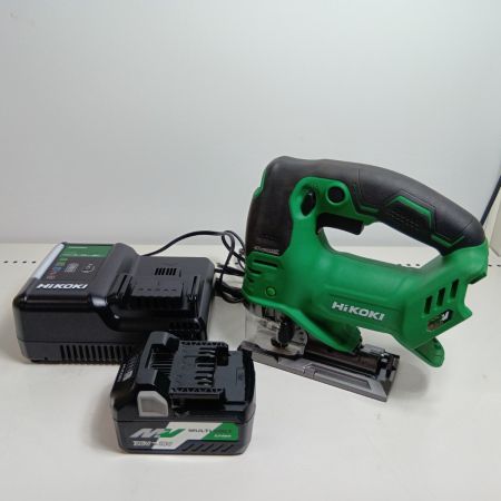 HiKOKI ハイコーキ ジグソー CJ36DA グリーン 程度B 充電器・充電池1個・ケース付 コードレス式 36v J810182 キズ・ヨゴレ有