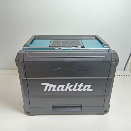 MAKITA マキタ バッテリー式ラジオ TV100 ブルー リモコン・アンテナケーブル付属