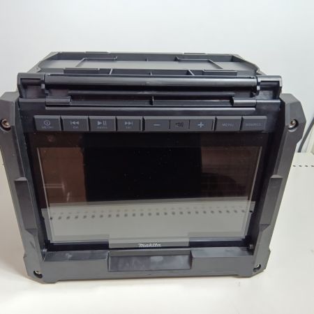 MAKITA マキタ バッテリー式ラジオ TV100 ブルー リモコン・アンテナケーブル付属