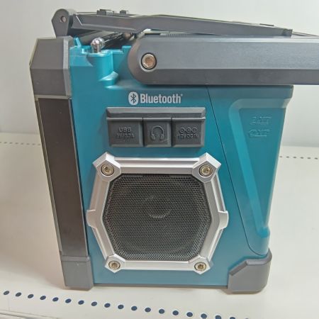 MAKITA マキタ バッテリー式ラジオ TV100 ブルー リモコン・アンテナケーブル付属