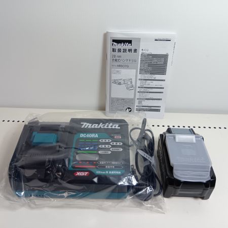 MAKITA マキタ ハンマドリル HR007G ブルー 未使用品(S) 充電器・充電池2個・ケース付 コードレス式 40v 4.0Ah 26947Y
