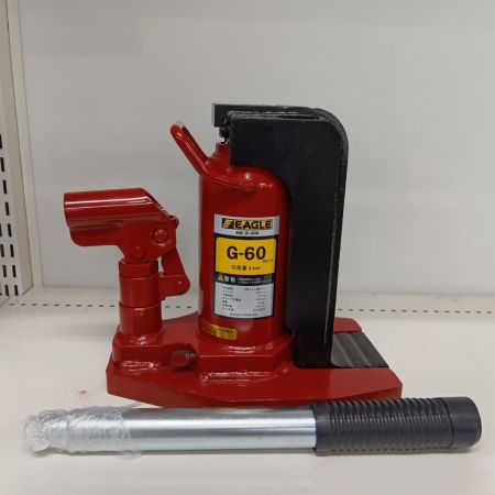 EAGLE USA イーグルユーエスエー 油圧ジャッキ G-60 レッド 程度AB 本体のみ 3t 2212197