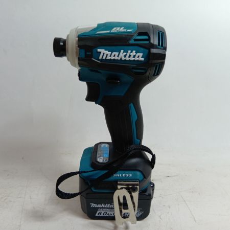 MAKITA マキタ インパクトドライバ TD162DRGX ブルー 未使用品(S) 充電器・充電池2個・ケース付 コードレス式 14.4v 74874