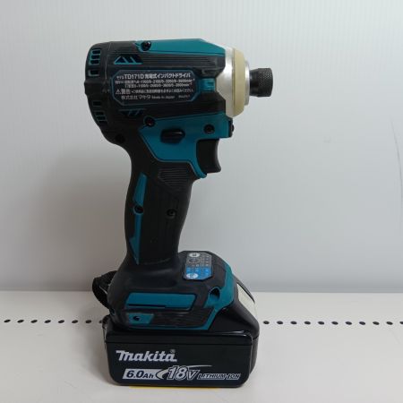 MAKITA マキタ インパクトドライバ TD171DRGX ブルー