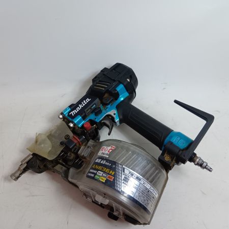MAKITA マキタ エア釘打ち AN636H ブルー 程度C ケース付 高圧 65mm 22X 20068