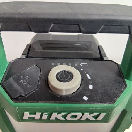 HiKOKI ハイコーキ ライト UB18DC グリーン 程度B 本体のみ コードレス式 18v