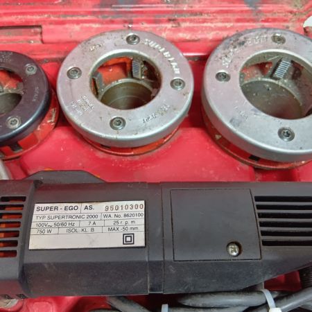 Asada ネジ切り機 SUPER-EGO SUPERTRONIC 2000 程度C コード式 100v