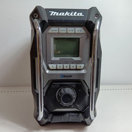MAKITA マキタ 現場ラジオ MR002G ブラック 程度C アダプター付 コードレス式 40v