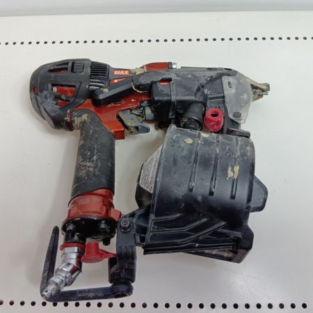 MAX マックス エア釘打ち HN-65N3(D) レッド 程度C ケース付 高圧 使用感有