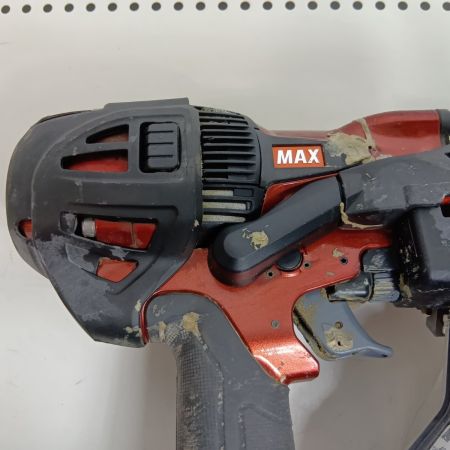 MAX マックス エア釘打ち HN-65N3(D) レッド 程度C ケース付 高圧 使用感有