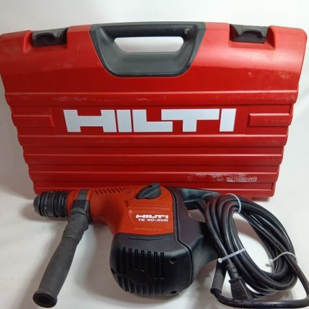 Hilti ヒルティ ハンマドリル TE40-AVR レッド 程度B ケース付 コード式 100v 08-0087059-AT-15