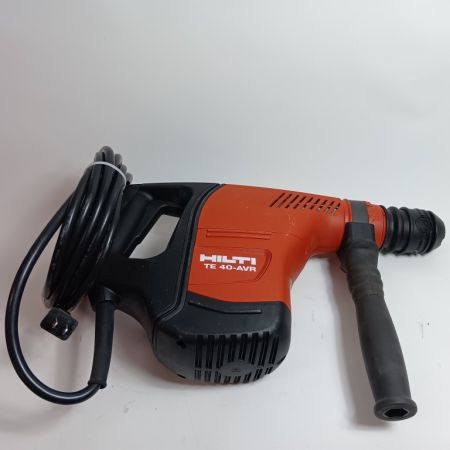Hilti ヒルティ ハンマドリル TE40-AVR レッド 程度B ケース付 コード式 100v 08-0087059-AT-15