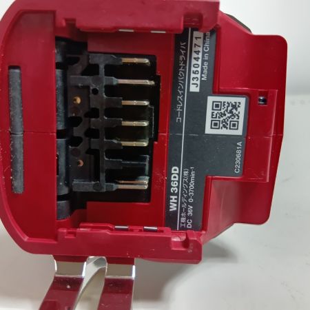 HiKOKI ハイコーキ インパクトドライバ WH36DD レッド 程度A コードレス式 36v 5.0Ah 美品