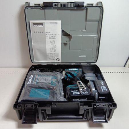 MAKITA マキタ インパクトドライバ TD162DRGX ブルー