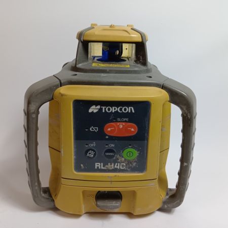 TOPCON レーザーレベラー RL-H4C カーキ ジャンク品(D) コードレス式 キズ・ヨゴレ有