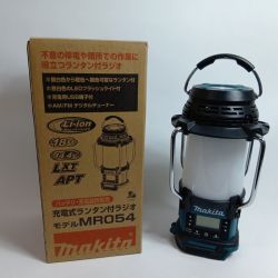 MAKITA マキタ バッテリー式ラジオ MR054 ブルー 未使用品(S) 本体のみ コードレス式 18v Sランク